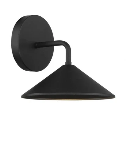 The Great Outdoors Minka City Streets 8.5” Outdoor Wall Sconce, 73181-66-L -Coal - Picture 1 of 3