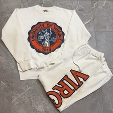 Vintage University Of Virginia Sweatshirt  Sweat Pants Size Medium