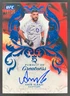 Amir Albazi 2025 Topps UFC Royalty Pursuit of Greatness Signatures Blue Auto /25