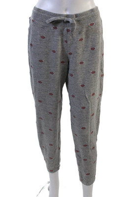Splendid Womens Gray Jogger Sweatpants Drawstring Size M