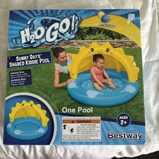 H20 Go! Sunny Days Sanded Kiddie Pool Ages 2 Plus 