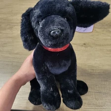 F.A.O Schwarz Plush Sparklers Black Lab Stuffed Animal