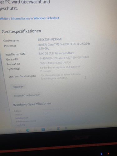 Acer EX2540 - Bild 6 von 7