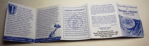 Unique WENDELL AUGUST forge NUTCRACKER ORNAMENT signed BILL KNECHT-COMPLETE -MIB - Picture 6 of 10