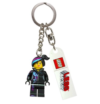 Lego Movie WYLDSTYLE Wildstyle Wild Style Minifig Key Chain - Main Image
