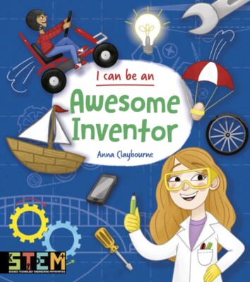 STEM I Can Be an Awesome Inventor Activity Learning Book Children age 7+ NEW