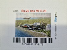 Briefmarken-Set Biberpost (Su-22 des MFG-28)