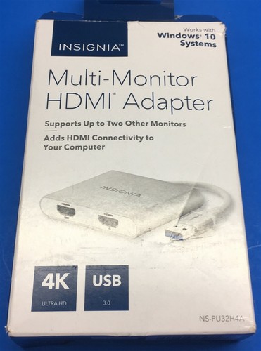 Insignia USB 3.0 to Dual Multi Monitor 