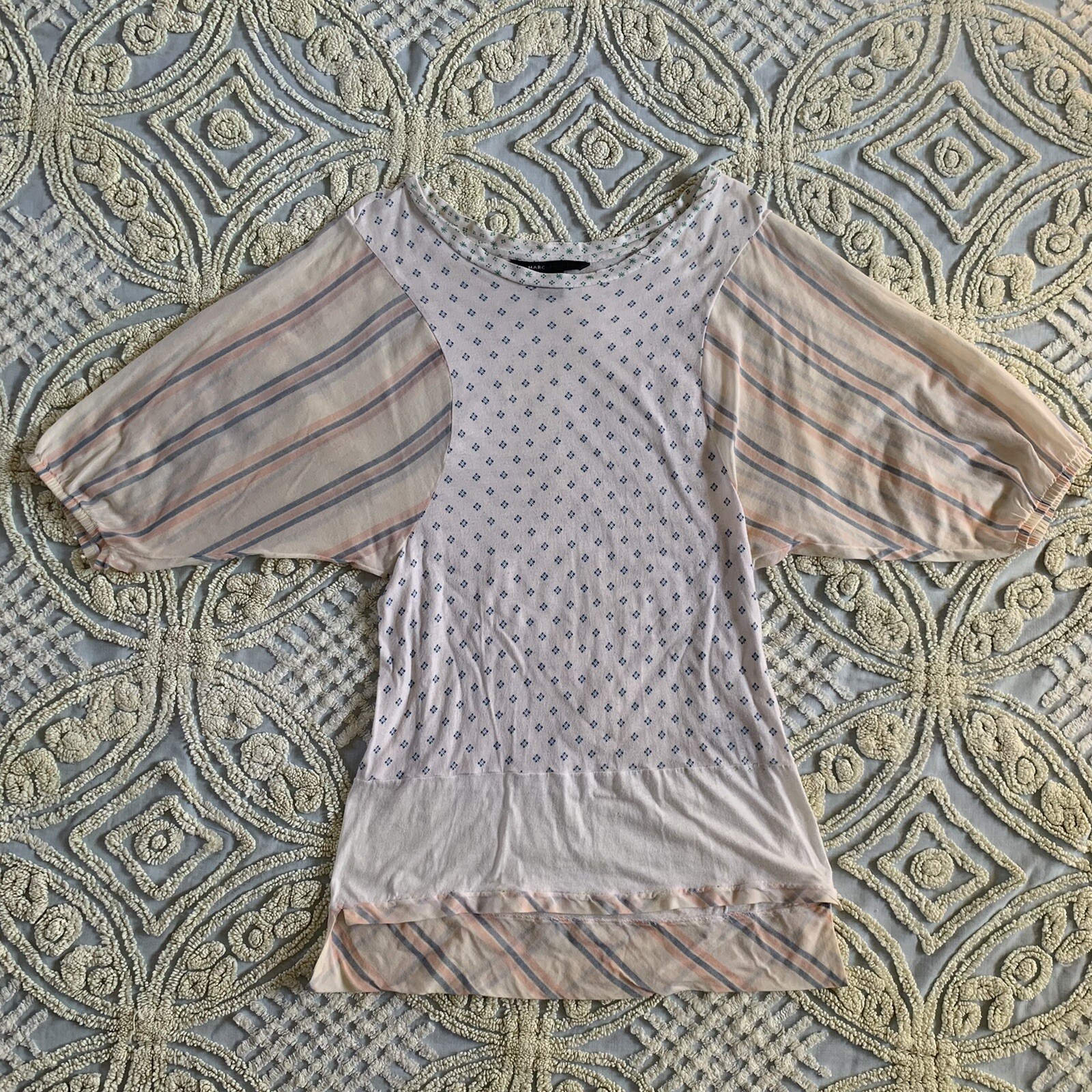 Marc Jacobs Cotton Multicolor Patchwork Balloon S… - image 2