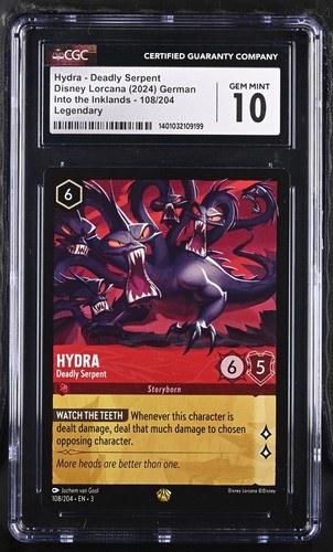 Hydra - Deadly Serpent graded CGC 10 for sale on eBay