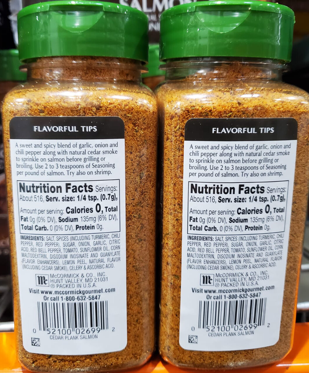 McCormick Cedar Plank Salmon Seasoning Mix 12.75 ounce (2 PACK) eBay
