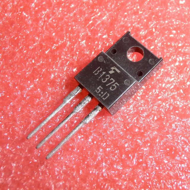 10 x B1375 2SB1375 TRANSISTOR (AUDIO FREQUENCY POWER AMPLIFIER) TO-220F ...