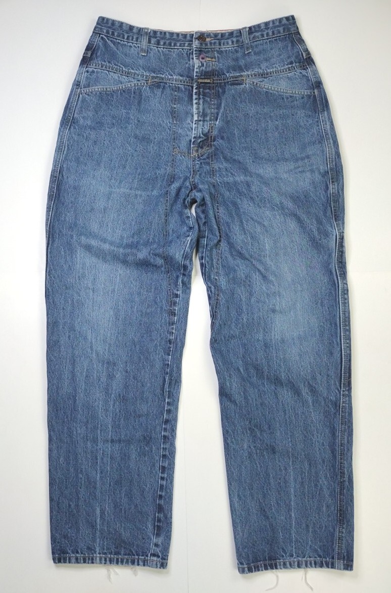 ☆MARITHÉ FRANÇOIS GIRBAUD☆
レディースサルエルパンツ☆ Vintage Marithe Francois Girbaud blue Denim Jeans Sz 7/8 W26