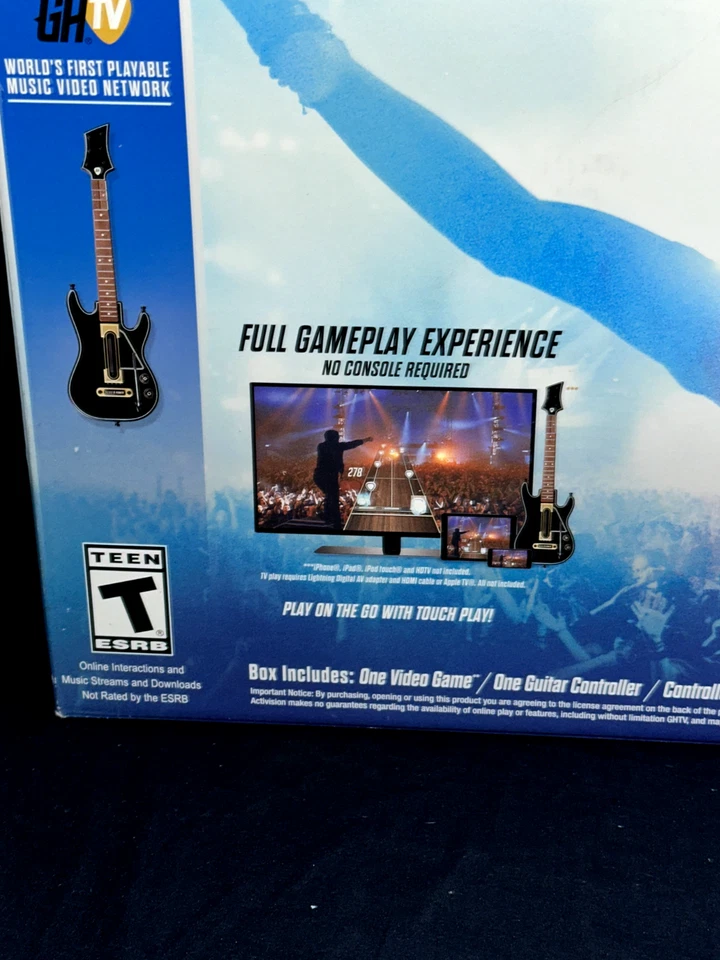 Guitar Hero Live Bundle iOS Apple 2015 New Sealed Activision iPhone iPad iPod - Image 3 of 4
