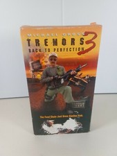 Tremors 3: Back to Perfection VHS Tape Movie, 2001 