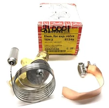 Danfoss 3/8" X 1/2" Angleway Flare Thermal Expansion Valve 068Z3348 NOS
