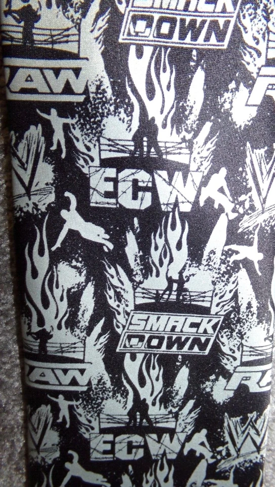 Raro Ralph Marlin Corbata Cuello WWE CON LLAMAS 3.5" Ancho 62" Largo 251755 Foto 2 de 4