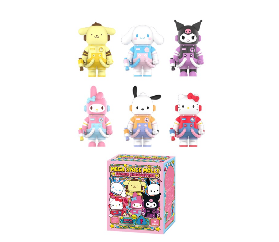その他 POP MART MEGA SPACE MOLLY My Kuromi 400% Pop Mart Mega Space Molly Sanrio Characters Series Kuromi