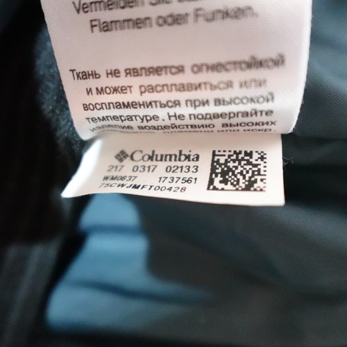 Columbia Parka Jacket Mens Large Blue Waterproof Chore Barn Interchange Outdoor - Picture 13 of 20