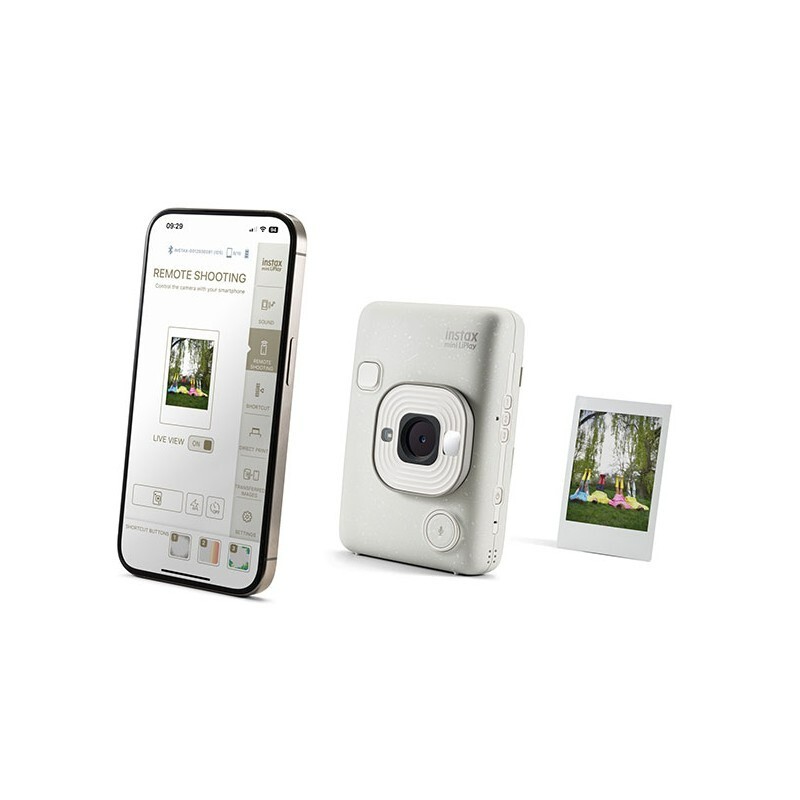 Fujifilm Instax Mini LiPlay - Misty White - Instant Camera/Printer