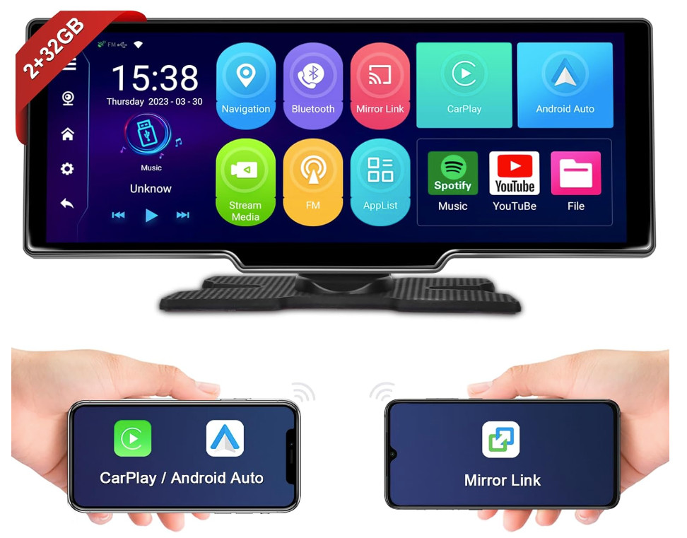 Autoradio Android 10.26 pollici Touch - Il Futuro della tua Auto