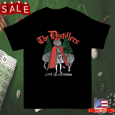 The Distillers band Live In Lockdown T Shirt Full Size S-5XL ST169
