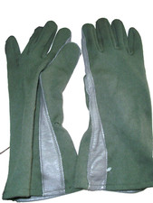 GLOVES, SUMMER FLYER'S, GREEN, MILITARY SIZE: 10 NSN: 8415-01-029-0113