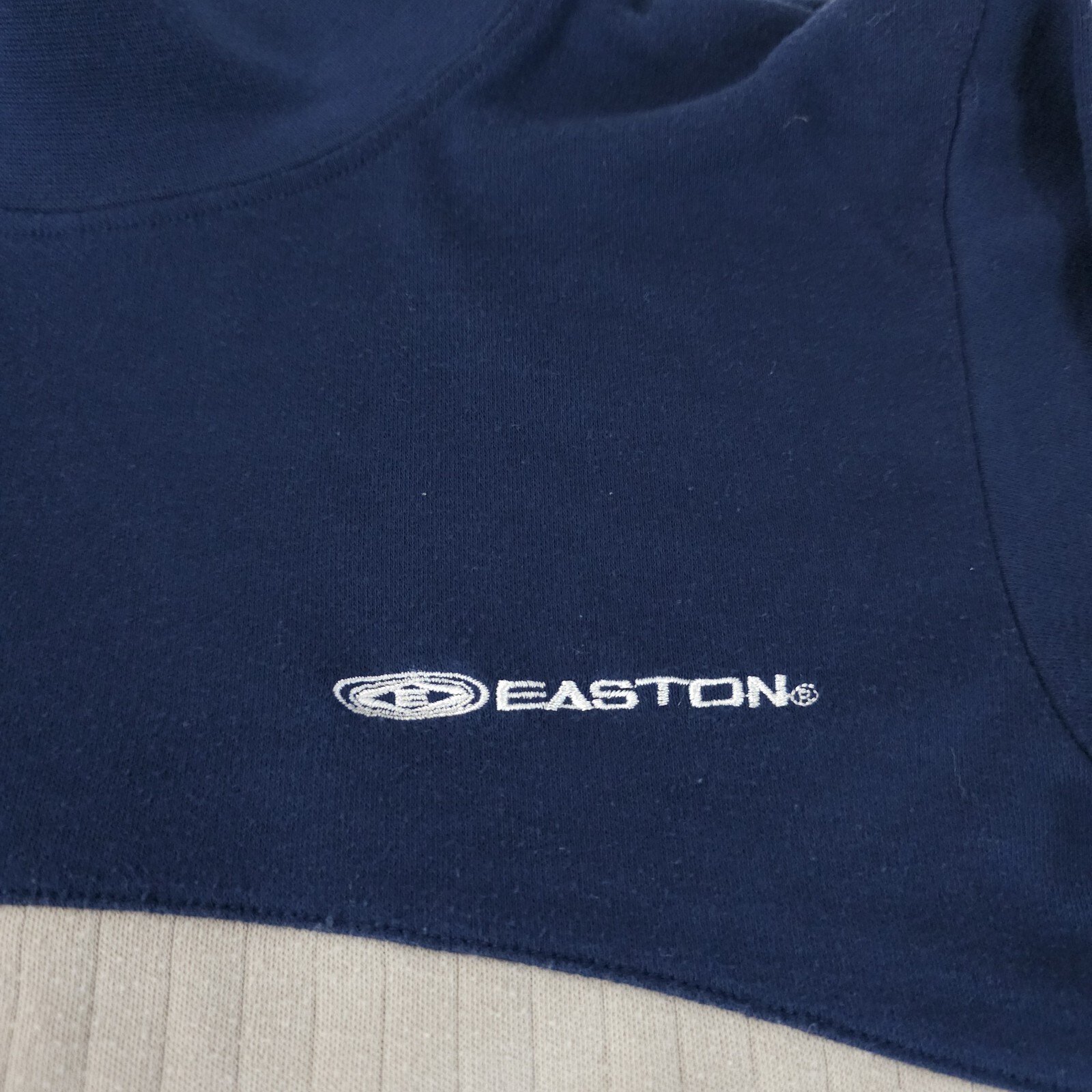 Easton Baseball Shirt Youth Large Team Collection Mock Neck Long Sleeve 2 Color