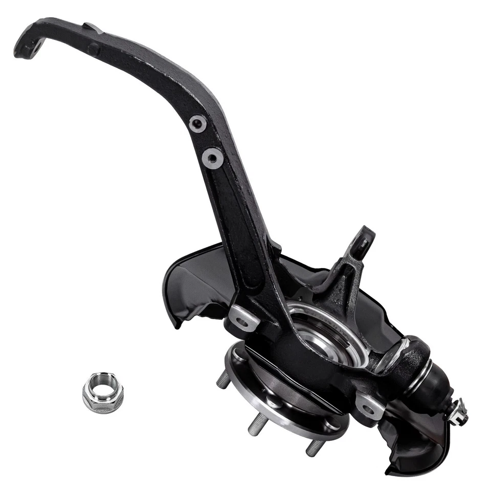 Front Steering Knuckles & Wheel Hub Bearings for 2009 2010-2012 Honda Accord TSX - Image 3 of 4