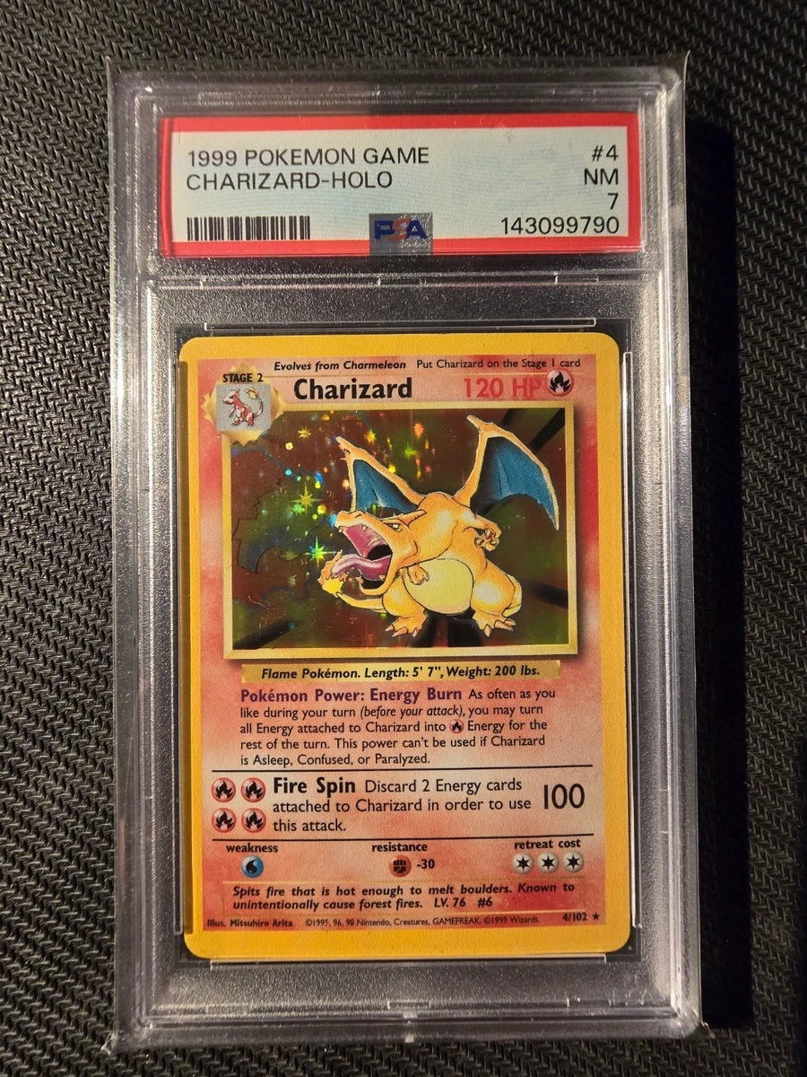 Pokémon TCG Grade 7 Charizard Individual Collectible Card Game