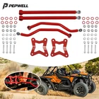 Steel High Clearance Boxed Rear Radius Arms Control Arms for Polaris RZR XP 1000