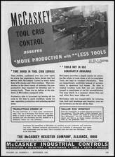 1942 McCaskey Register Alliance Ohio Factory Photo Industrial Controls Print Ad