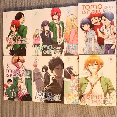 Tomo-chan Is a Girl! Volume 1-8 Complete set - Fumita Yanagida - Manga Comics