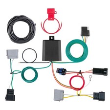 Curt 56330 Trailer Wiring T Connector With 4-way Flat Trailer Connector