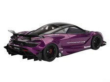 1/18 McLaren 720S "LB-Works" Purple Metallic with Black Top – Top Speed Diecast