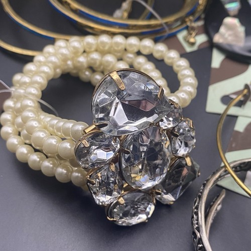 Forever 21 Schmuckset 9 neue markierte Teile Armreifen Armbänder Ohrringe Halsketten XXI - Bild 7 von 10