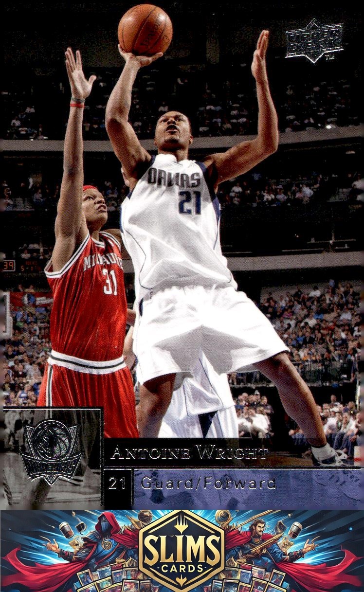 2009-10 Upper Deck Dallas Mavericks Antoine Wright #38