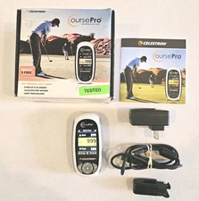 GPS Celestron Course Professional Golf Caddy Tested