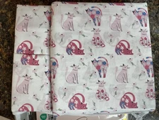 Meow! COLORFUL CATS 4-Piece TWIN Sheet Set by Kindred Home~NEW w/tags