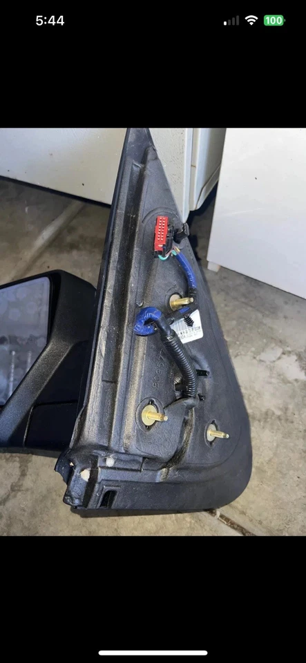 Espelho aquecido elétrico cromado lateral esquerdo para Ford Expedition 2011 Lincoln Navigator - Imagem 4 de 4