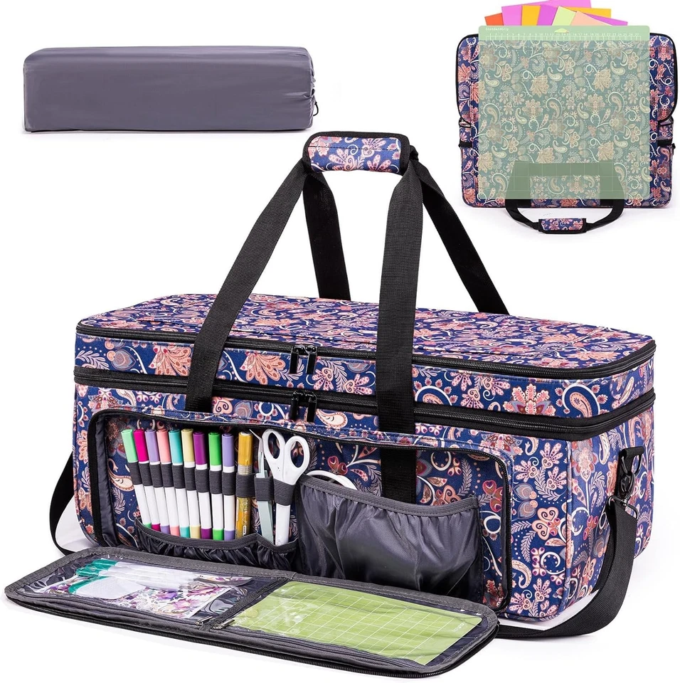 Сумка для хранения Maker 3 & Explore 4 для Cricut, Paisley - Изображение 3 из 4