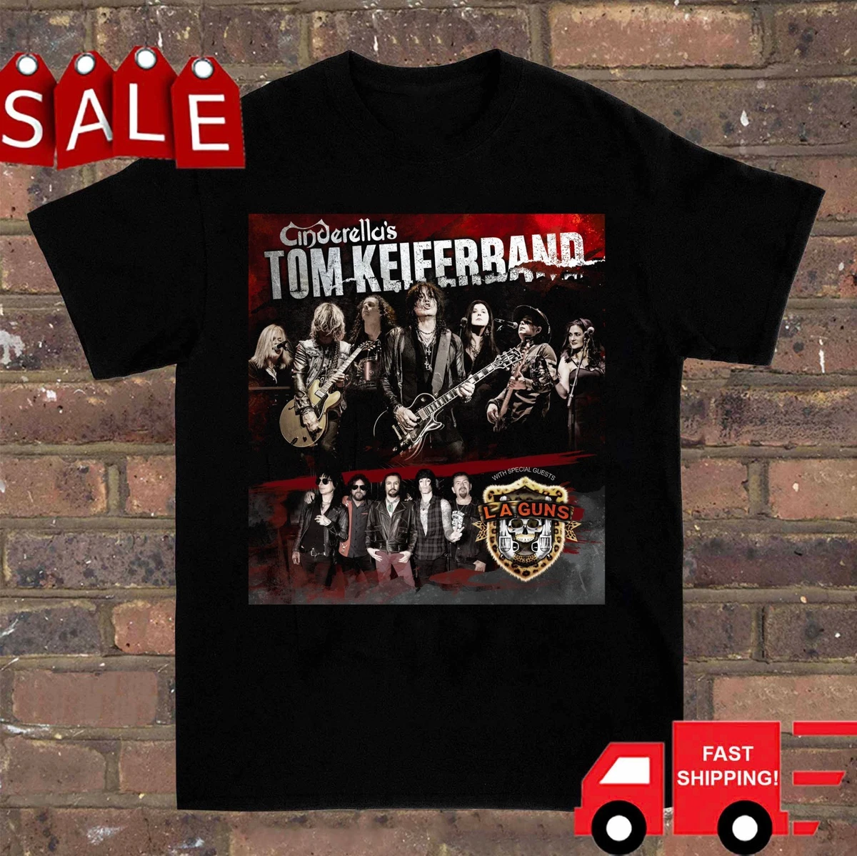 【訳あり:ヴィンテージ】L.A. GUNS 89-90 ツアーTシャツ 訳あり:ヴィンテージ】L.A. GUNS 89-90 ツアーTシャツ 訳あり