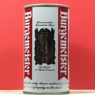 Burgemeister Beer S/S White Can Peter Hand Brewing Chicago Illinois P43 A/F Mint