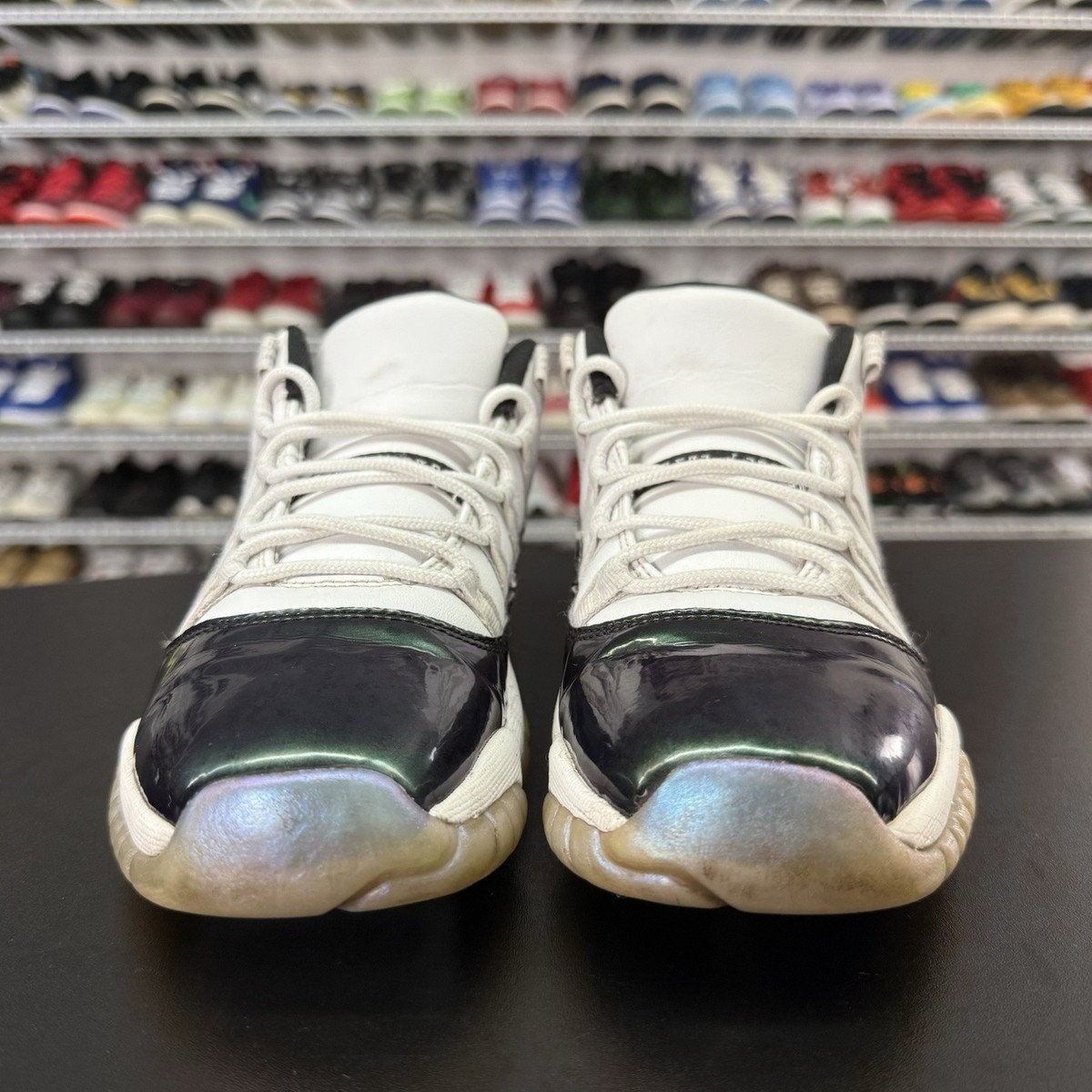 Nike Air Jordan 11 Retro Low Iridescent GS 528896-145 Youth Size 7