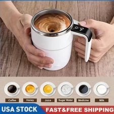 Automatic Magnetic Electric Self Stirring Mug Mixing Coffee Milk Beer Cup