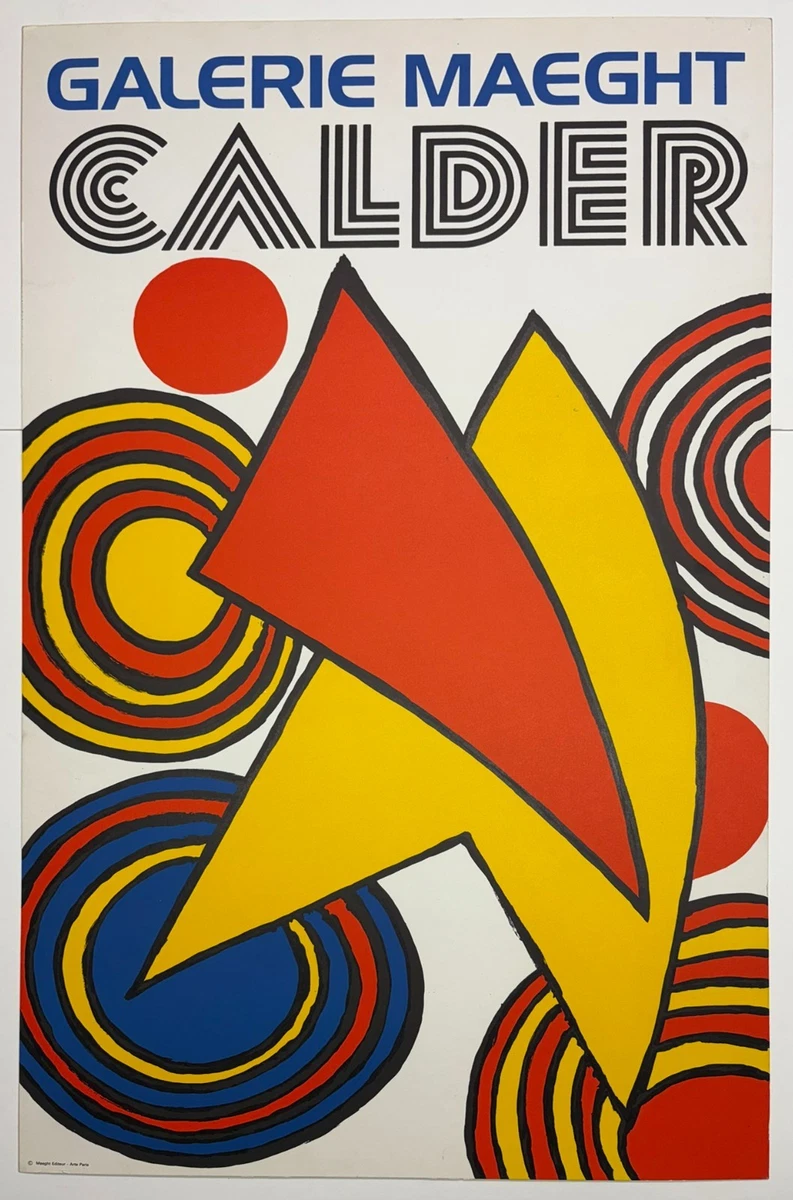 Alexander Calder Original Abstract Art Posters for sale | eBay