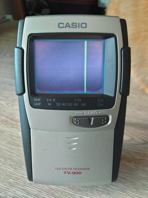 Vintage Casio TV-900 Portable LCD Color Mini TV – Working Retro