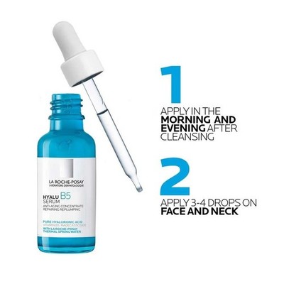 HYALU B5 Anti-aging Concentrate By La Roche-Posay  Hyaluronic Acid Srum 1oz