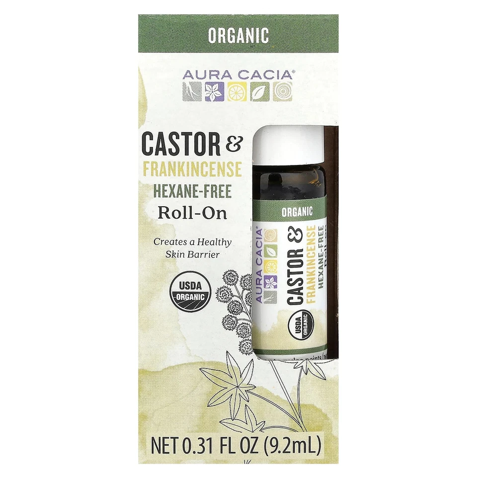 Roll-On, Castor & Frankincense, 0.31 fl oz (9.2 ml) - Image 2 of 3