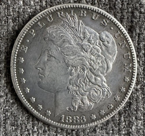 1883 S Morgan Silver Dollar San Francisco Better Date VF-XF